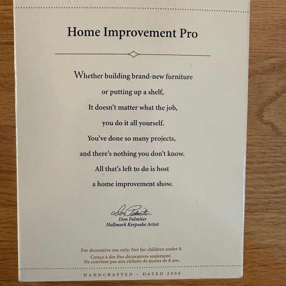 Hallmark Keepsake Ornament Home Improvement Pro 2006 - Picture 11 of 14